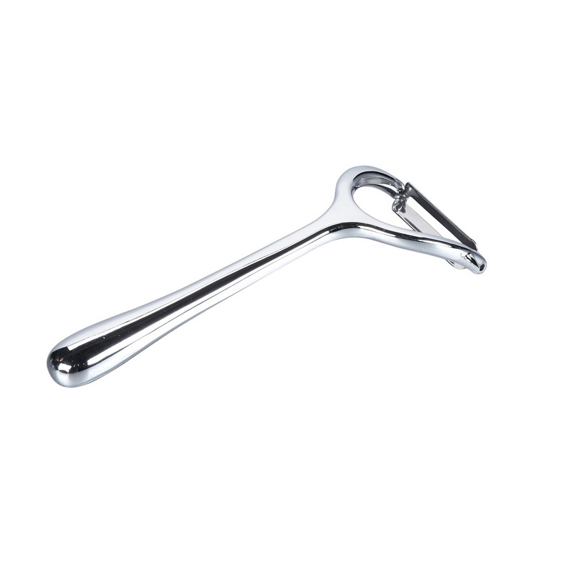 Zinc Alloy Big Bow Peeler Stainless Steel Blade ဟင်းသီးဟင်းရွက်အသီးအနှံ Peeler